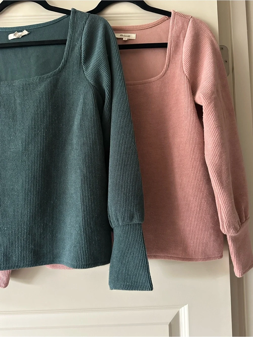 Madewell Square-Neck Knit Sweater Top Bundle